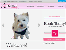 Tablet Screenshot of littlejennas.com